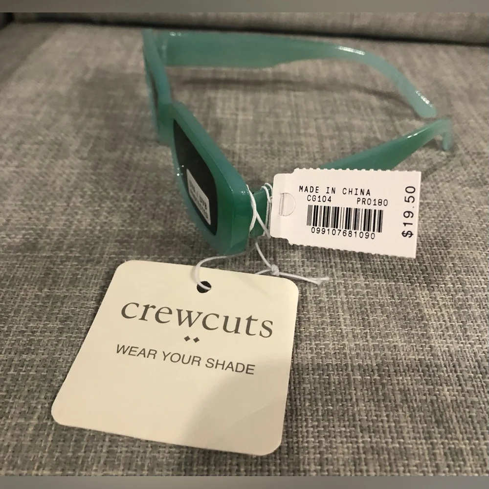 NWT Crewcuts Kids Teal Sunglasses